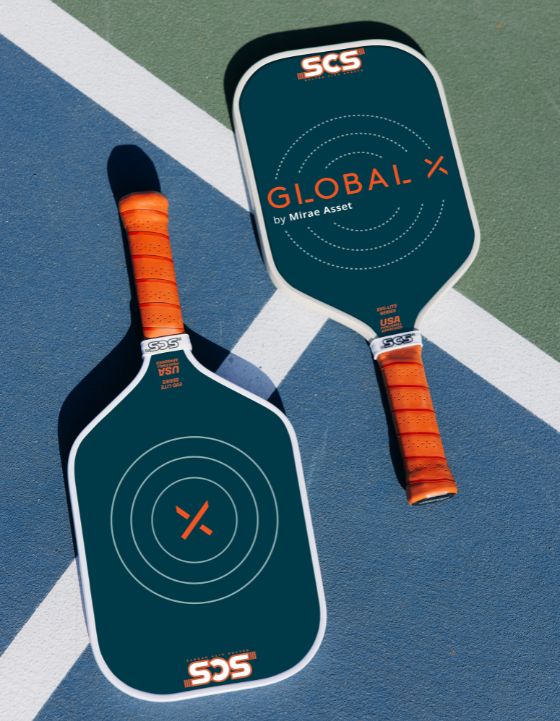 Personalized Company Pickleball Paddles with custom logo