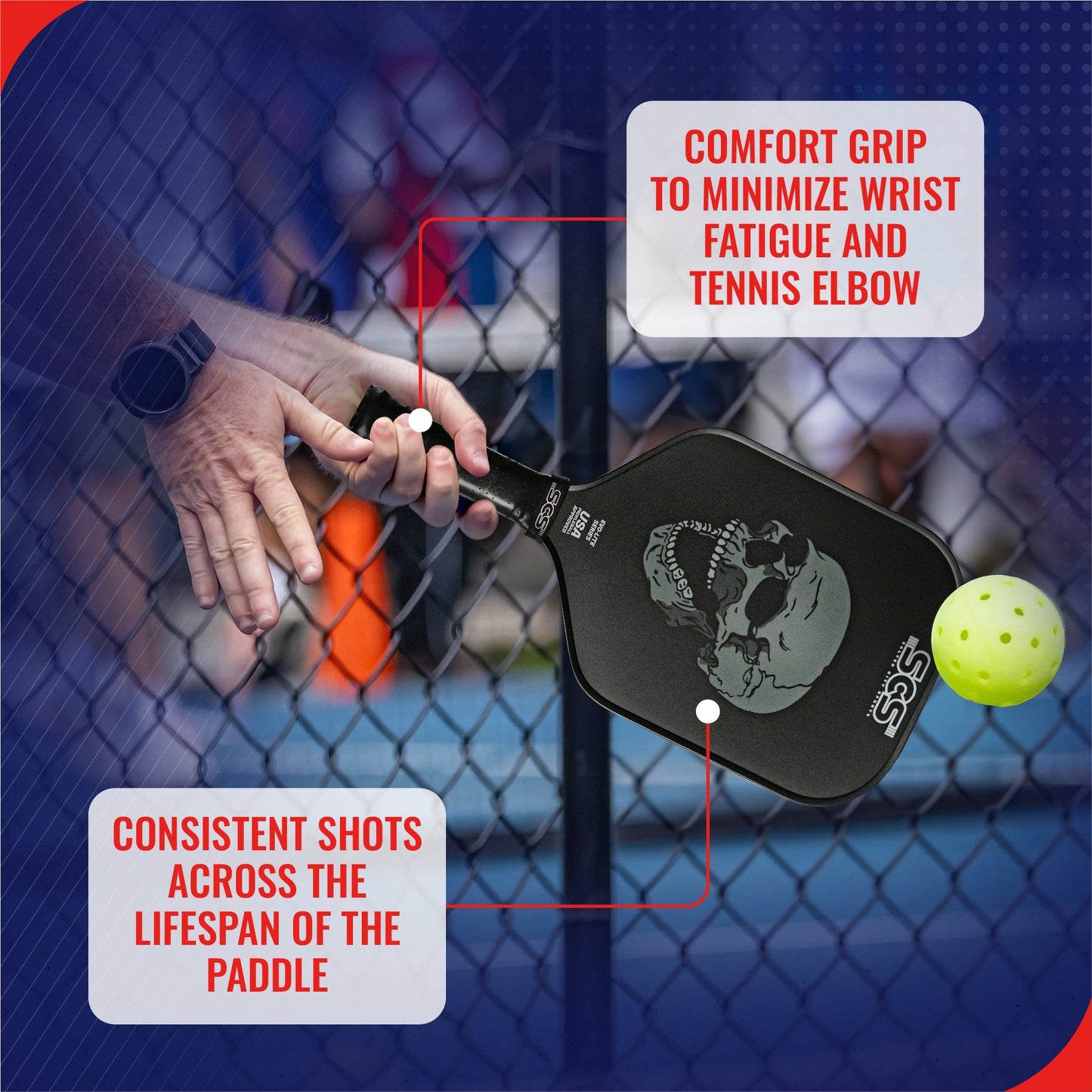 Nightmare | Evo-Lite Series - Pickleball Paddle