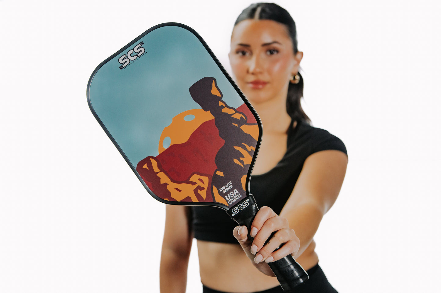 Salted City Sports Pickleball Paddle > Best Pickleball Paddle Under $100 Badlands | Evo-Lite Series