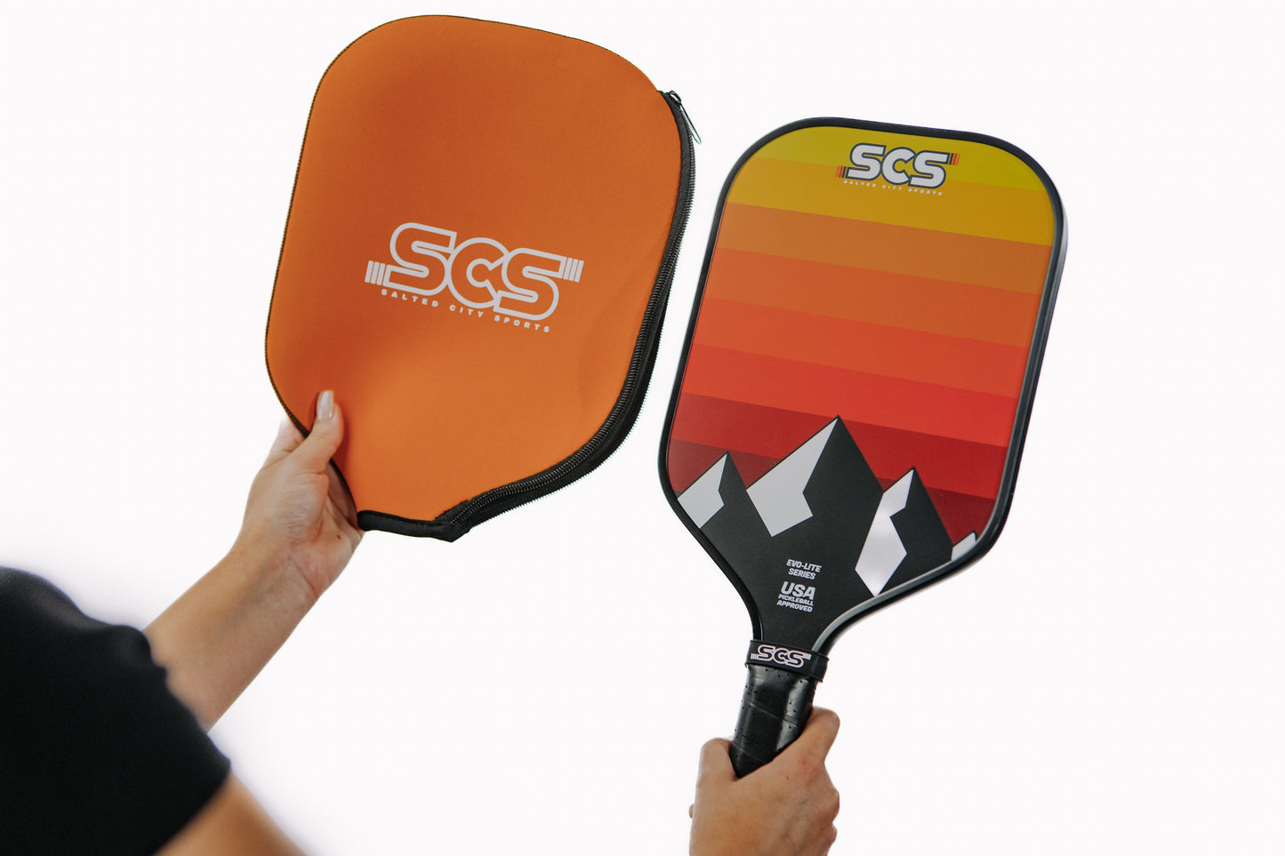 Salted City Sports Pickleball Paddle Darkmode | Evo-Lite Series