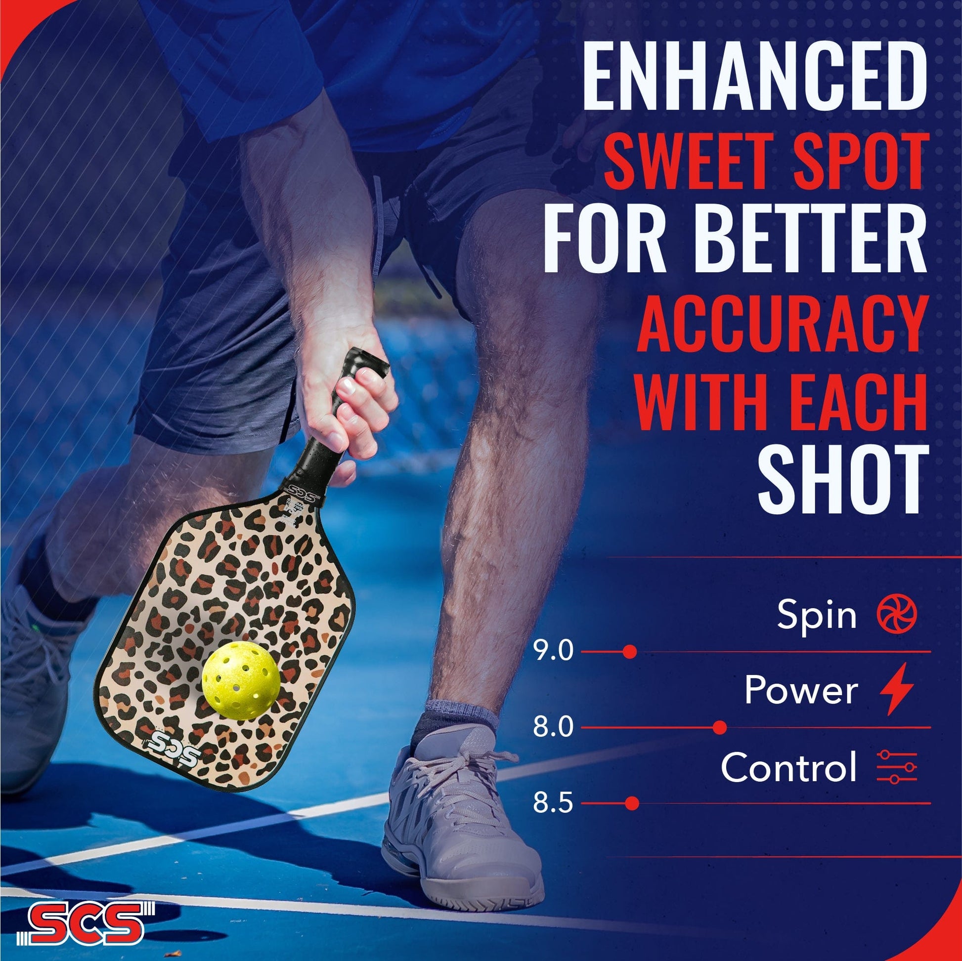 Leopard | Evo-Lite Series - Pickleball Paddle
