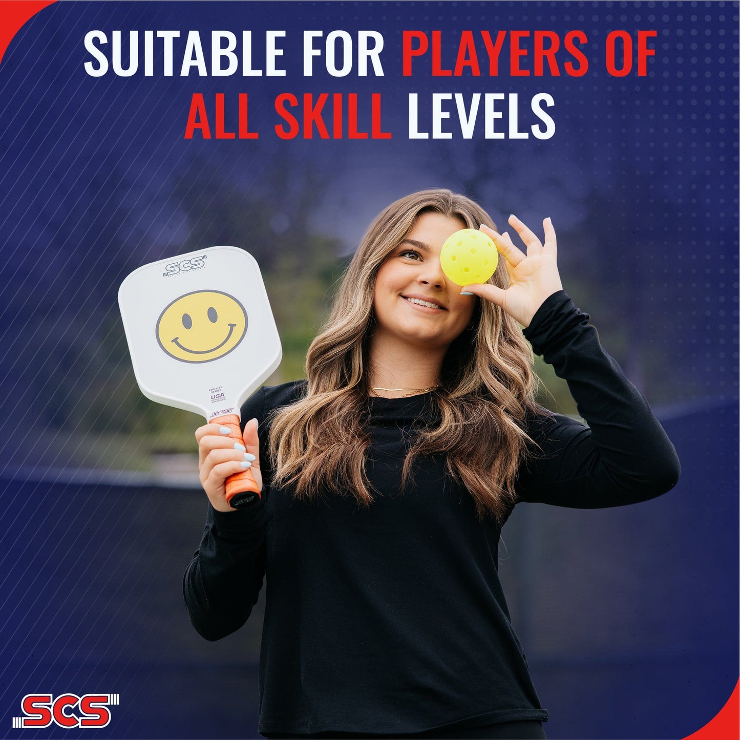 The Happy Paddle | Evo-Lite Series - Pickleball Paddle