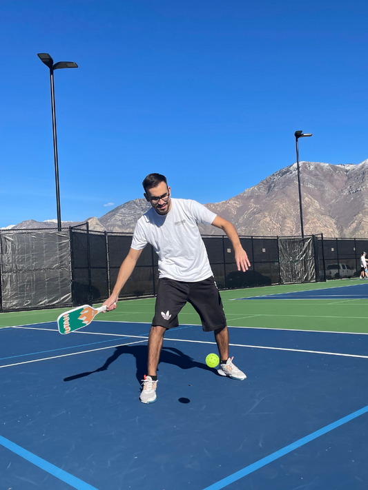 Singles Pickleball Player