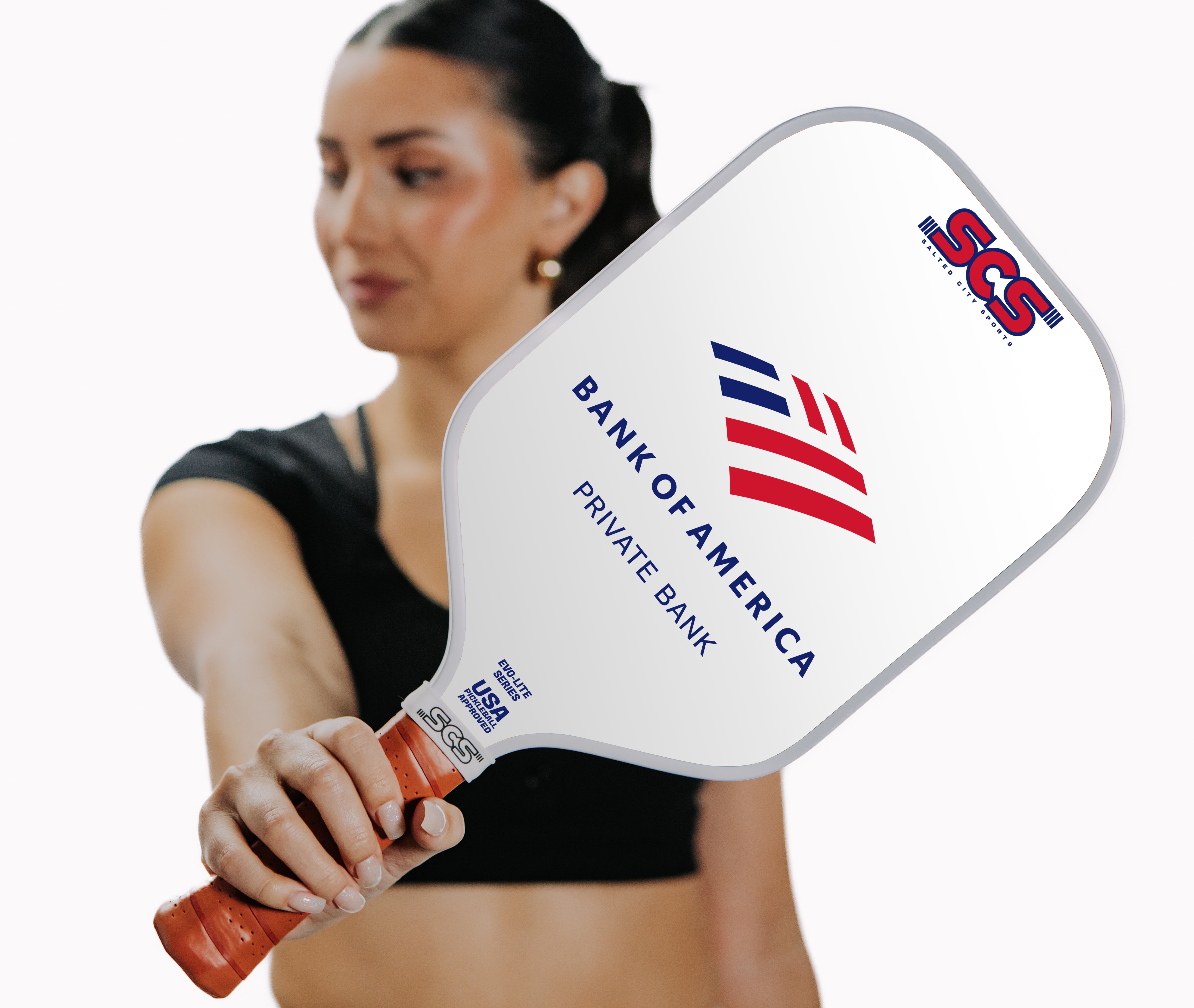 Bank of America Custom Branded Pickleball Paddle